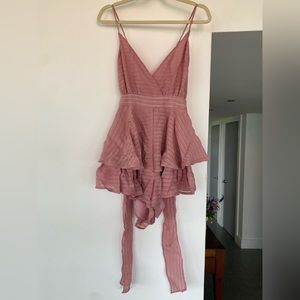 Pink romper